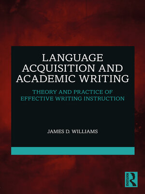cover image of Language Acquisition and Academic Writing